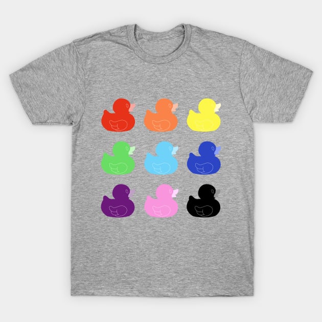 Rainbow Ducks T-Shirt by Smich